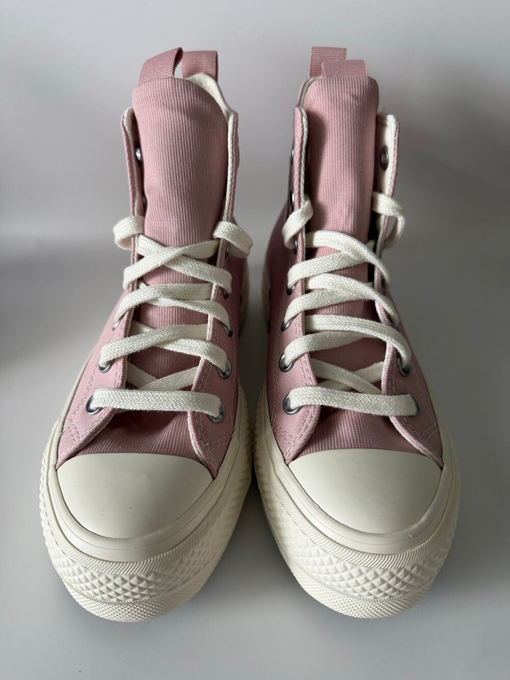 Converse Chuck Taylor All Star Lift Hi Static Pink Fossilized Women's 5.5 NIB